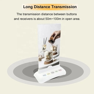 Không dây bệnh viện bệnh nhân hoảng loạn xem tiếng bíp dịch vụ khách Hệ thống gọi điện thoại máy nhắn tin nút gọi với người giữ menu cho nhà hàng quán cà phê - Product Image 4