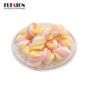 <span class=keywords><strong>Caramelle</strong></span> Marshmallow <span class=keywords><strong>Lunghe</strong></span> a Forma di Cuore con Colori Naturali e Decorazione Floreale - Product Image 5