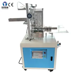 YT-60A hộp nhỏ thư mục gluer Máy carton hộp tự động đa chức năng khóa máy đáy cốc tay áo hộp dán máy