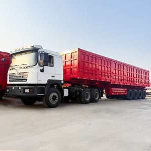 Semi-remorque à déchargement latéral à quatre essieux pour transport longue distance et lourd, vente directe d'usine de haute qualité - Product Image 5