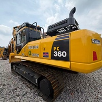 Prix Abordable, Excellente Excavatrice sur Chenilles Hydraulique d'Occasion KOMATSU PC360 36 Tonnes, Modèle PC360-7, avec Pièces de Rechange à Vendre