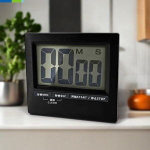 Kỹ thuật số từ nhà bếp hẹn giờ báo động <span class=keywords><strong>LCD</strong></span> kim loại vật liệu chất lượng cao hẹn giờ - Product Image 3