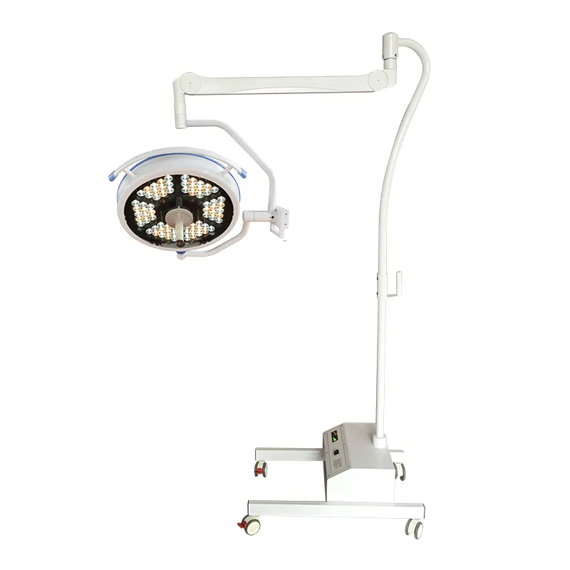 Круглые хирургические светильники HF потолочного типа, теневые светильники, светодиодные хирургические светильники с регулируемой цветовой температурой, съемные LEDl