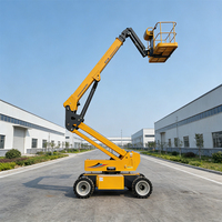 Nouvelle nacelle articulée Jiubang HSJBQ22M-LI - Actionnement hydraulique diesel - Certifiée CE - Entièrement automotrice - Plateforme maximale de 22 m