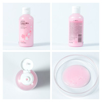 Gel Douche Corps et Cheveux Réparateur Bio Sakura, Blanchissant, Hydratant, Nourrissant, Anti-Pelliculaire et Contrôle du Sébum