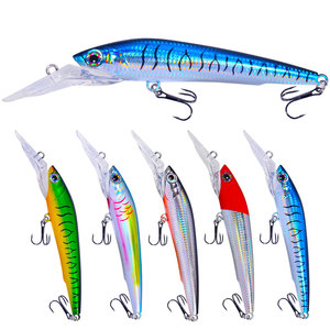 Super Big Size 100g Minnow Fishing Long Tongue Board esche Pesca Wobblers Vivid Action to Appeal Big Fish in the sea - Product Image 2
