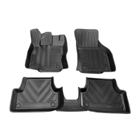 Karpet Mobil TPE Semua Musim untuk Audi A3 Anti Air Anti Selip Pelapis Kaki Mobil Satu Set Lengkap