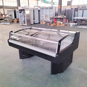 Vitrine Réfrigérée Commerciale Monotempérature pour Viande, Présentoir <span class=keywords><strong>de</strong></span> Supermarché pour Plats Préparés Froids, Équipement <span class=keywords><strong>de</strong></span> Boucherie - Product Image 6