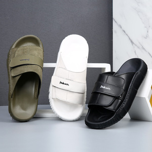 Sandalias de Ante Sintético para Hombre, Diseño Abierto, Antideslizantes, Suela de EVA, para Uso Interior y Exterior - Product Image 2