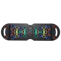 2025 nouveauté 30 trous équipement d'exercice de gymnastique à domicile pliable Push up Rack Board Push-up-board Press up Board