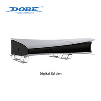 Support de console de jeu pour PS5 Slim Digital Edition Support de console horizontal pour PS5 Disc Edition Bracket