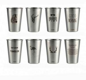 350Ml Stainless Steel Beer <b>Mug</b> With Modern Design and Vacuum Insulation - Product Image 1