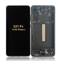 Layar LCD HP Original untuk Samsung S10 S10e S10+ S20 S21 S22+ S23 Fe Plus Ultra 5G Dengan Frame