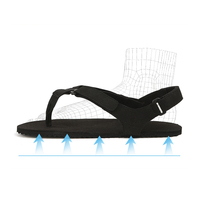 Sandales plates légères de style H-Trail Huarache, antidérapantes, pour la randonnée et les loisirs