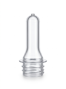 พรีฟอร์ม PET 26/22 มม. PCO คอสั้น GME 30.41 สำหรับขวดน้ำผลไม้ CSD เกรดอาหาร ความใสสูง ผลิตด้วยวิธีฉีดขึ้นรูป - Product Image 2