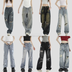 Prix bas, vente en gros : Stock de <span class=keywords><strong>jeans</strong></span> stretch moulants pour femmes, pantalons crayon ajustés - Product Image 6