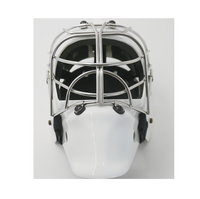 Nouveau produit vis en fibre de carbone visière personnalisée casque de hockey visage de gardien casque de hockey polaire