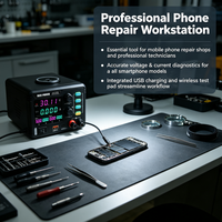Alimentation électrique réglable NICE-POWER MPS-305QC 30V5A DC 150W avec charge sans fil, verrouillage et interrupteur de sortie pour la réparation de téléphones mobiles