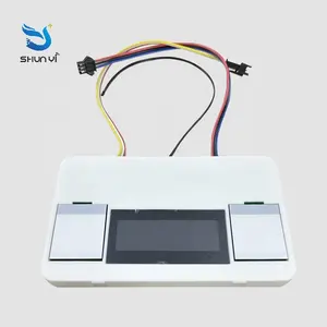 New Product 12V 60W Time Temperature Defogging Smart Stepless Dimming Control Bathroom Led Sensor Mirror Touch Switch