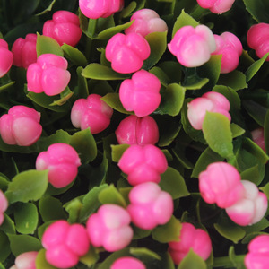 Fleurs artificielles Tainen, bouquet Milan Grain, 10cm-30cm, blanc, plastique, fer, décoration pour salon, chambre à coucher - Product Image 4