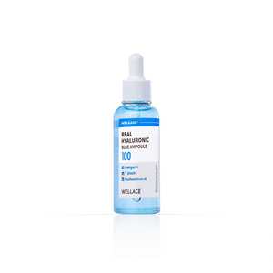 Sérum Welllage Real Hyaluronic Blue Ampoule 75 ml pour les soins quotidiens de la peau, tous types de peau - Product Image 2