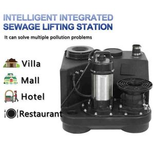 ปั๊มบดอัดแรงดันสูงสำหรับใช้ในครัวเรือน 220V สถานียกน้ำเสีย - Product Image 4