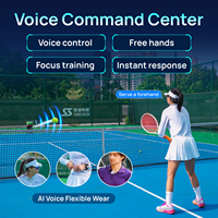 Asistente de Voz con IA, Robot de Tenis Inteligente, Portátil y Ligero, Juego de Pelotas de Tenis ABS, 140 Pelotas, T7 Pro de Fábrica SIBOASI