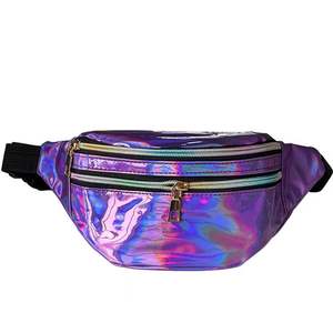 PESENAR 80s accessoires pour femmes filles néon rétro lueur 1980s 90s tenues de fête nouvel an Costume rose Fanny Pack jambières - Product Image 6