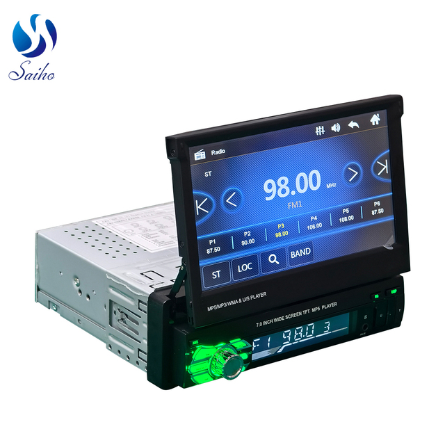 Car MP5 Player 1DIN GPS FM Transmitter 7inch Stereo for Player with 1 Year Warranty