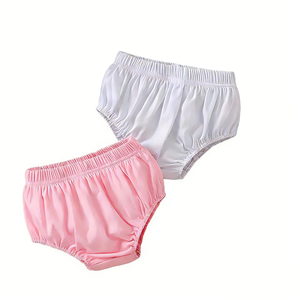 BLOSSOM 2 件装新生儿尿布裤夏季婴儿短裤幼儿男孩女孩棉质内衣防风透气速干 - Product Image 4