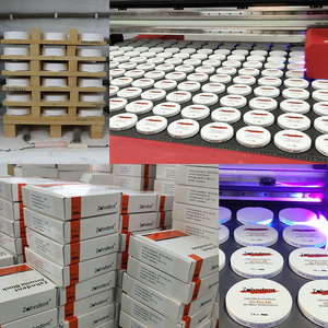 Zahndent 1200MPa Flexural Strength High Quality <strong>Teeth</strong> Crown Implant Dental Zirconia Block Price