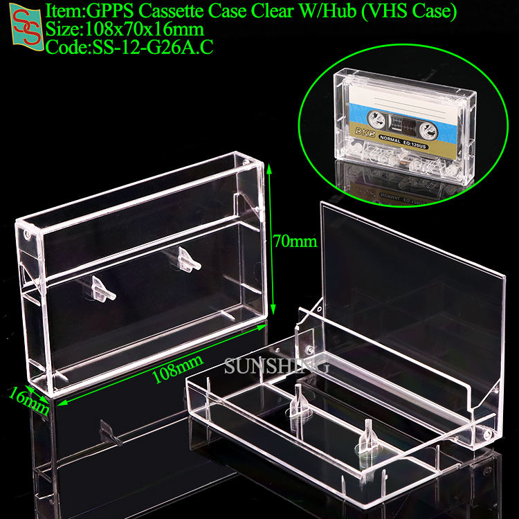 Caja de Cassette VHS con Hub G26A