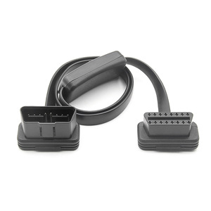 60Cm 16Pin Có Thể Chuyển Đổi OBD2 Cáp Với Chuyển Đổi Để Db9 Nối Tiếp <span class=keywords><strong>RS232</strong></span> 16 Pin <span class=keywords><strong>OBD</strong></span> 2 Mở Rộng Cáp Cho Xe Công Cụ Chẩn Đoán Bộ Chuyển Đổi - Product Image 6
