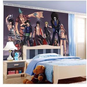Mural de Pared Personalizado con Diseño de <span class=keywords><strong>Anime</strong></span>, Decoración para Dormitorio de Adolescentes y Sala de Juegos, Papel Tapiz Removible Impermeable - Product Image 3