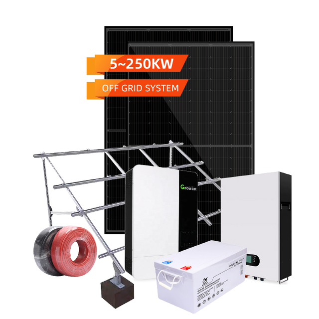 Super Solar on Grid Solar Power System 100kw Energy Kit Photovoltaic Products Complete Package Solar Panel System