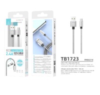 Techancy – Ensemble de câbles de données USB portables standard, haute qualité, en plastique, autres connecteurs, modèle Android, vente en gros, offre spéciale