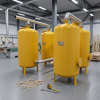 Réservoir de stockage de biogaz automatique anti-corrosion, cuve sous pression en verre fusionné sur acier, système de contrôle PLC, capacité personnalisée