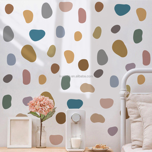 Adesivo da parete amore in Boemia Bobo vento a <span class=keywords><strong>pois</strong></span> ciottoli decalcomanie soggiorno carta da parati decorativa adesivi - Product Image 3