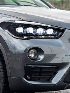 Para <span class=keywords><strong>BMW</strong></span> <span class=keywords><strong>X1</strong></span> F48 F49 2016-2019 actualización accesorios de alta configuración lámparas delanteras de coche LED Auto proyector 4 lentes conjunto de Faros - Product Image 6