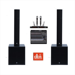 Hot 600W Subwoofer aktif dengan 18 "Line <span class=keywords><strong>Array</strong></span> Kolom Speaker solusi Audio portabel Built-In sistem PA 8ohm impedansi - Product Image 1
