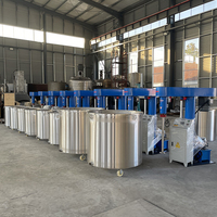 Mélangeur à dispersion de peinture haute vitesse Xingyuan avec pompe, matériau SUS304, machine de mélange de liquides, 380V, capacité personnalisable