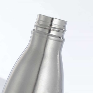 Botella de Agua Deportiva de Acero Inoxidable de Una Sola Capa, a Prueba de Fugas, con Tapa, Boca Pequeña, Diseño Clásico, para Regalos Empresariales - Product Image 4