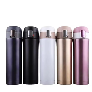 Vaso Térmico Portátil de Acero Inoxidable 304 con Tapa Abatible, para Hombres y Mujeres, Regalo, Uso en el Auto, Aislamiento Térmico de 12-24 Horas, Grabado Láser - Product Image 1
