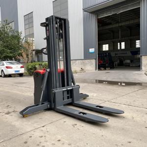 全地形パレットスタッカー工場直上半電気パレットスタッカーストラドル型電気パレットスタッカー - Product Image 2