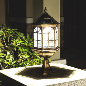 Extérieur IP65 Étanche LED Pilier Lumière Post Lampe pour Jardin Clôture Porte Paysage Décoration Villa Colonne Lumière - Product Image 5