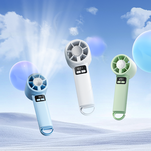 <span class=keywords><strong>แบ</strong></span><span class=keywords><strong>ต</strong></span>เตอรี่ 2000mAh, หน้าจอ LED, พร้อมตะขอเกี่ยว, พอร์<span class=keywords><strong>ต</strong></span>ชาร์จ Type-C, พัดลมมือถือแบบพกพาเย็นฉ่ำ - Product Image 1