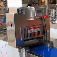 Trancheuse automatique en acier inoxydable pour viande congelée, machine à trancher la viande congelée pour usage commercial