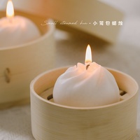 Großhandel Online-Shop Vela Lustige handgemachte Diy Bun benutzer definierte Paraffin Wachs parfümierte Aroma therapie Neuheit Kerze Party Holiday Supplie