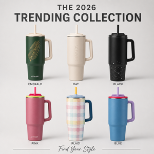Juego de Vasos Personalizados de Acero Inoxidable de Doble Pared con Asa de 28 oz y <span class=keywords><strong>Taza</strong></span> de Café de 13 oz, Juego de Vasos Aislados para Promoción - Product Image 4