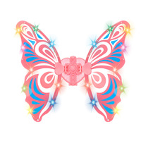 Ailes de papillon électriques lumineuses pour enfants, à porter dans le dos, pour les jeux nocturnes en extérieur, vente en gros